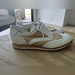 WALTER GENUIN BROGUE WOMENS GOLF SHOE (BROGUE W SHOE) Size 7.5